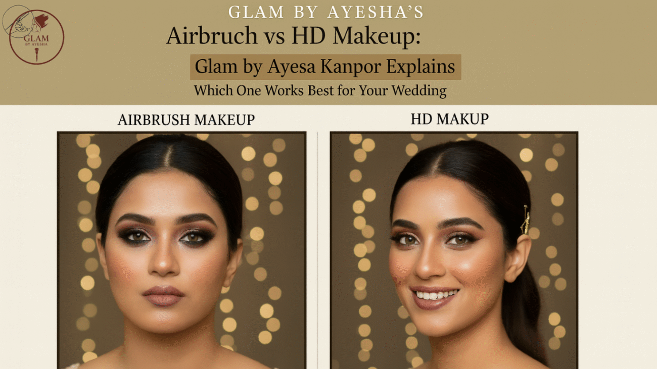Airbrush vs HD Makeup