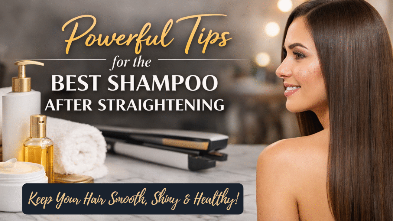 best shampoo after straightening
